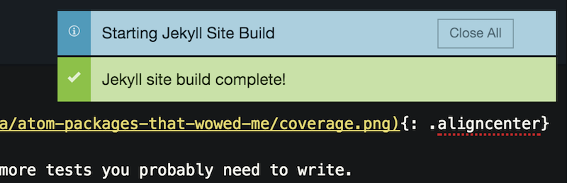 Your site has rebuilt